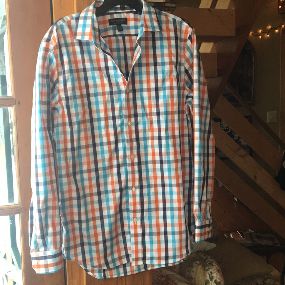 Banana Republic slim tailored shirt